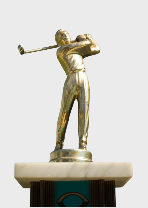 trofeo con fondo